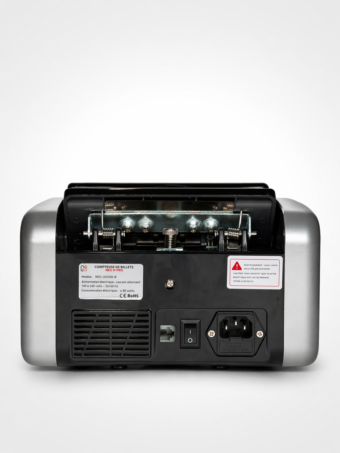 Neo H Pro – Compteuse de Billets Professionnelle avec Détection UV/MG – Image 4