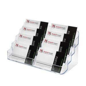 Porte‑Cartes de Visite 8 Emplacements – Lot de 30 pièces