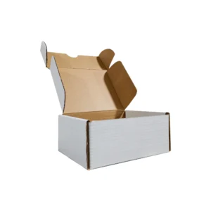 Carton E‑commerce Blanc – 15 × 10 × 5 cm – Lot de 100 pièces